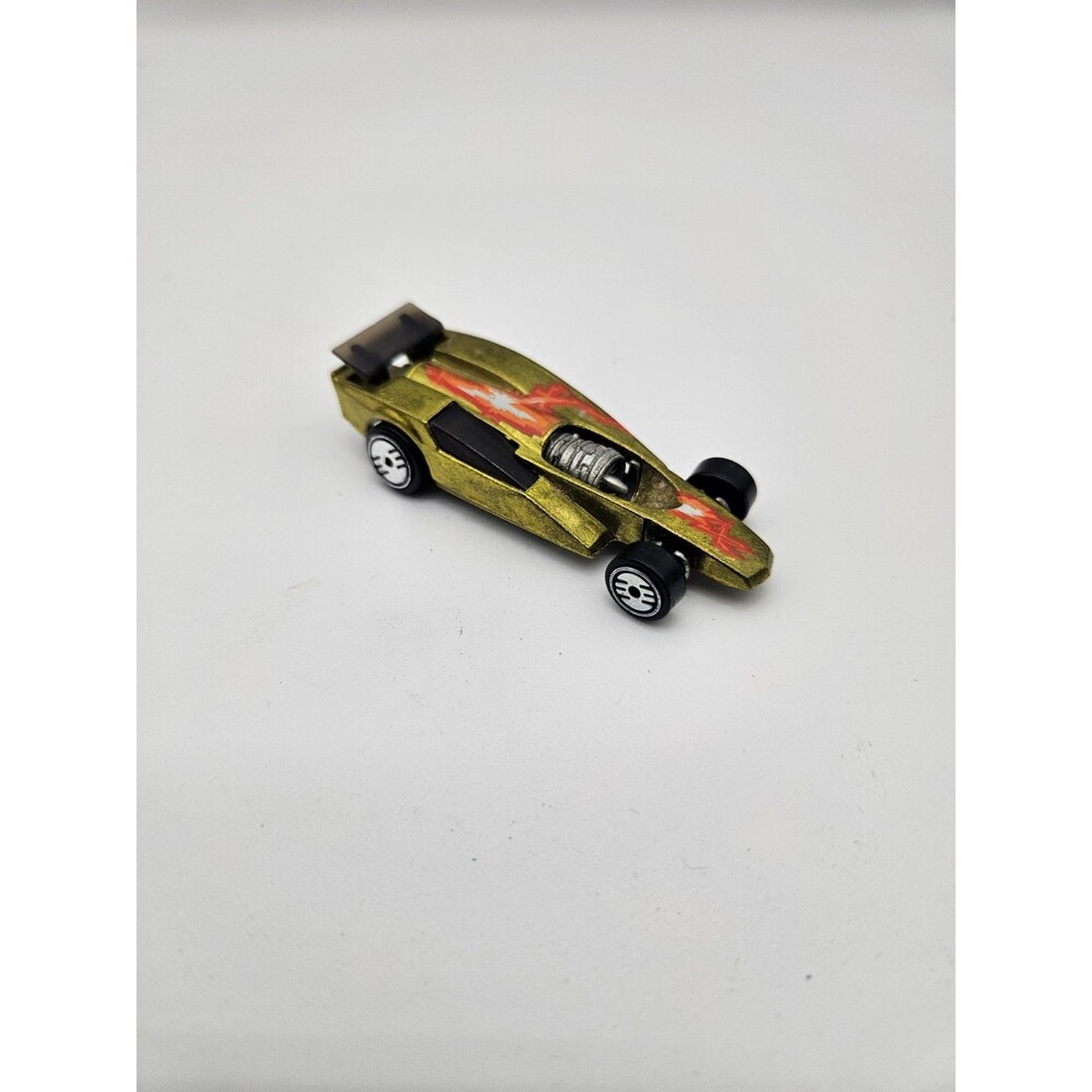 Hot Wheels 1984 Jet Sweep X5 Jetcar Spectraflame Yellow, 1/64, Malaysia
